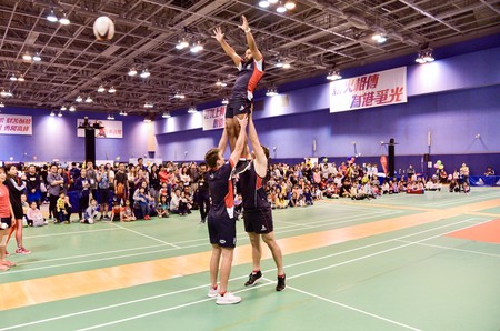 The HKSI Open Day offered a rare opportunity for the public to try out a variety of sports and interact with athletes. 